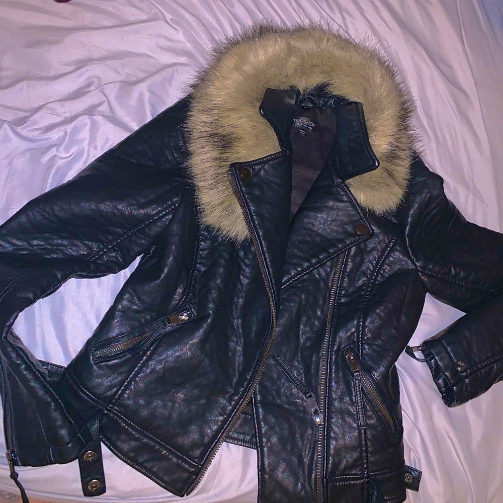 TopShop leather jacket